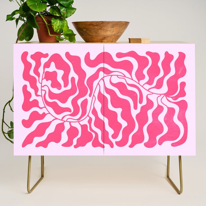 Wild Ferns: Wine Edition Credenza Gallery Image 1
