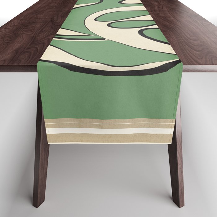 Minimal Abstraction 2 Table Runner Gallery Image 1
