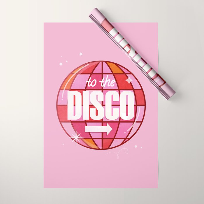 To The Disco Wrapping Paper Gallery Image 1