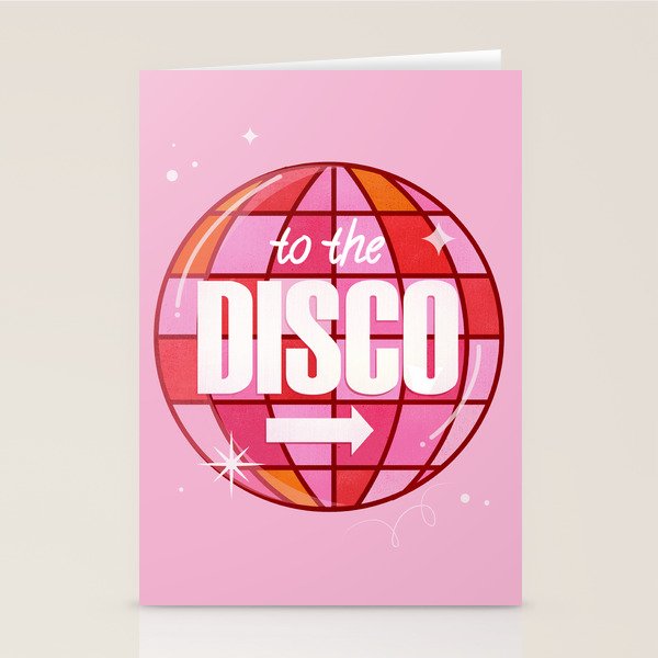 To The Disco Stationery Card Gallery Image 1