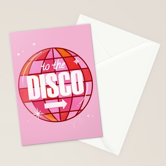 To The Disco Stationery Card Gallery Image 2