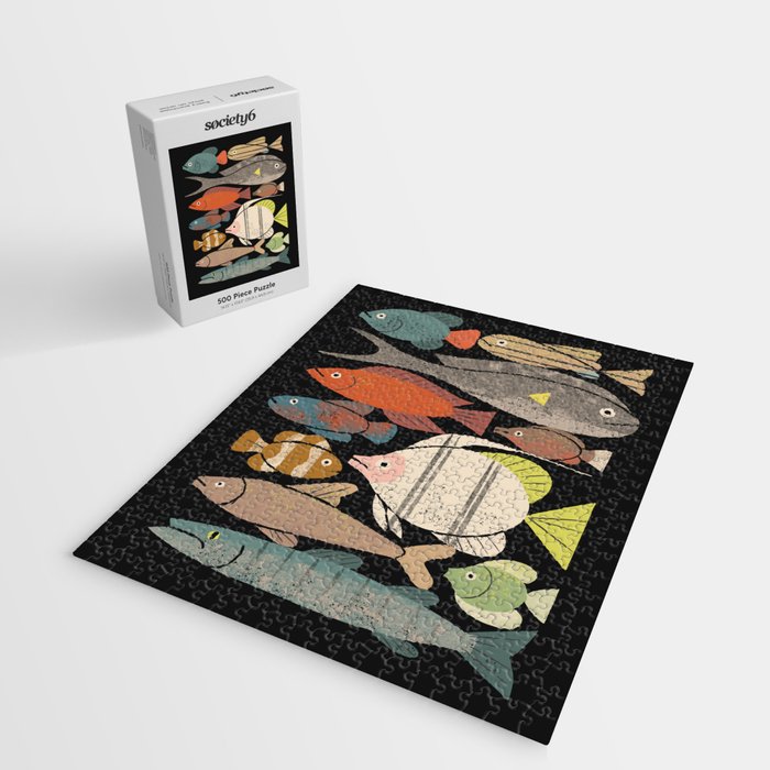 Fish Crowd No. 1 Jigsaw Puzzle Gallery Image 2