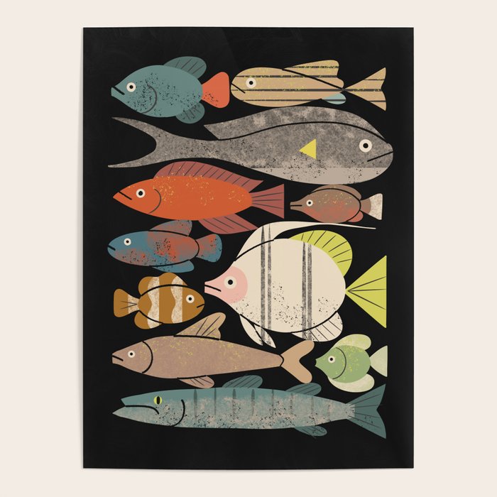 Fish Crowd No. 1 Poster Gallery Image 4