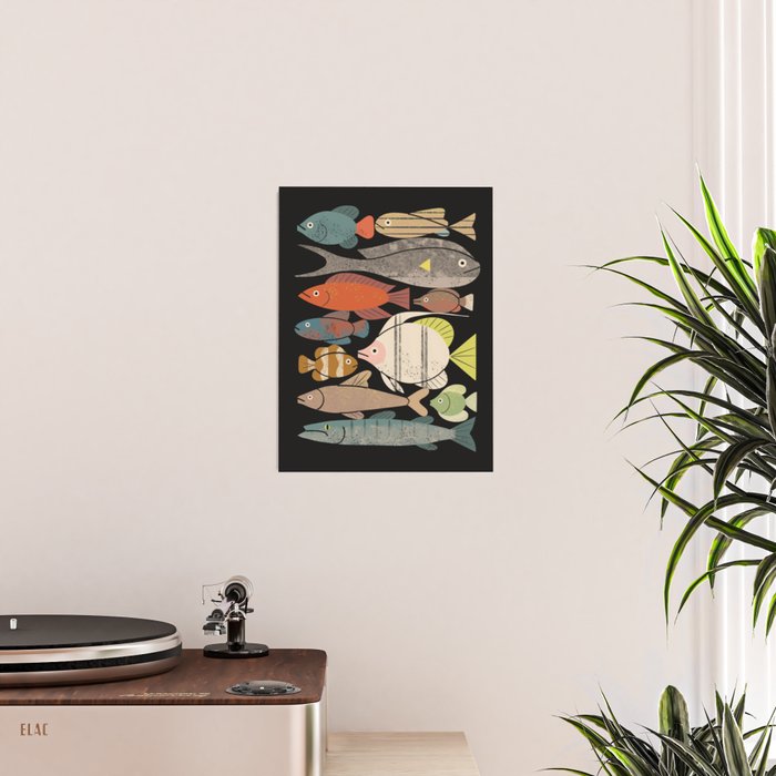 Fish Crowd No. 1 Poster Gallery Image 2