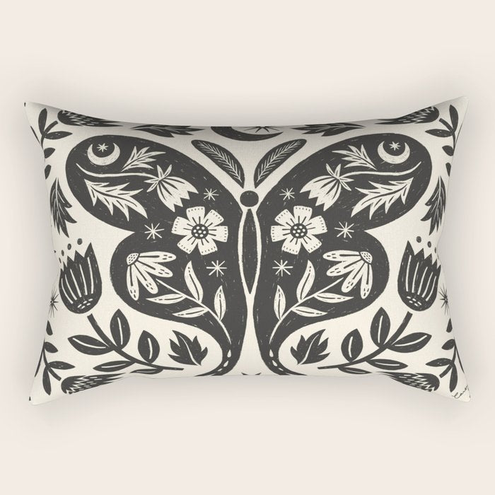 Luna Moth Rectangular Pillow Gallery Image 2