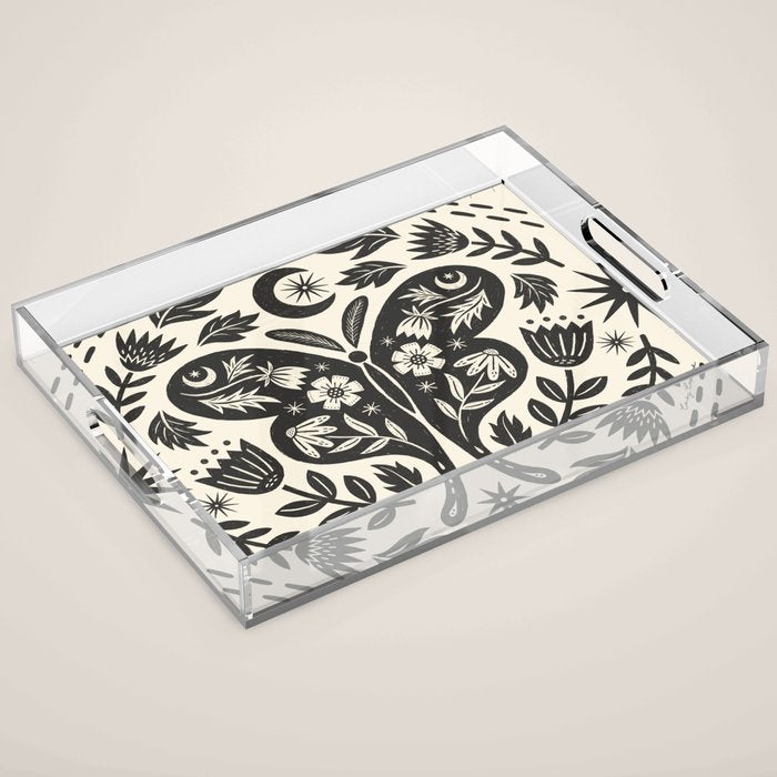 Luna Moth Acrylic Tray Gallery Image 1