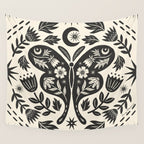 Luna Moth Wall Tapestry Gallery Image 4