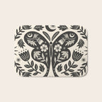 Luna Moth Bath Mat Gallery Image 1