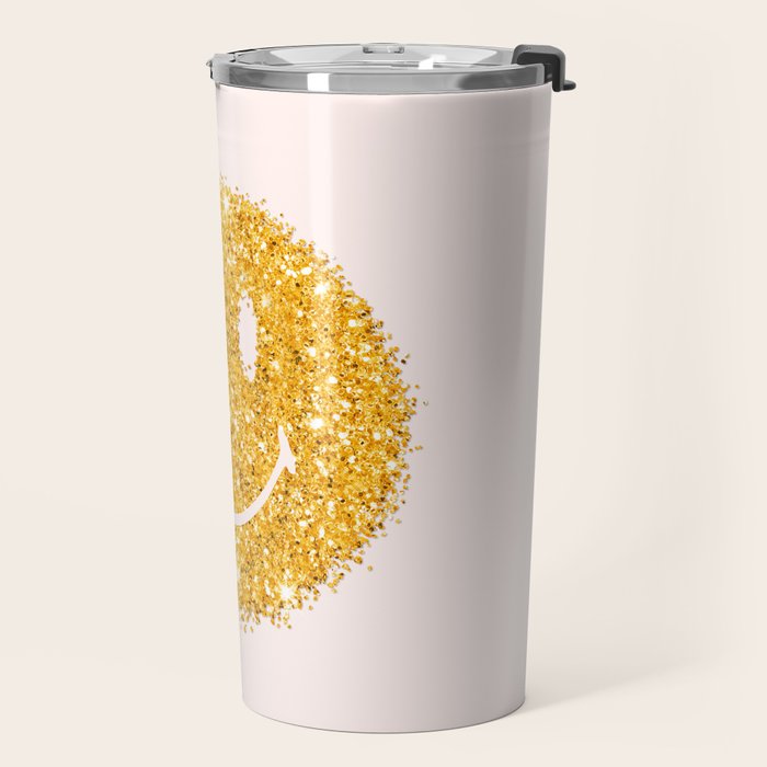 Happy Glitter Travel Mug Gallery Image 2