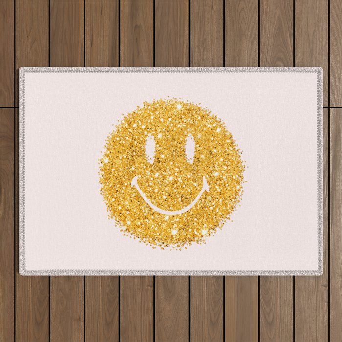 Happy Glitter Outdoor Rug Gallery Image 1
