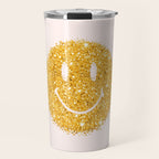 Happy Glitter Travel Mug Gallery Image 1
