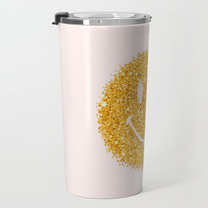 Happy Glitter Travel Mug Gallery Image 3