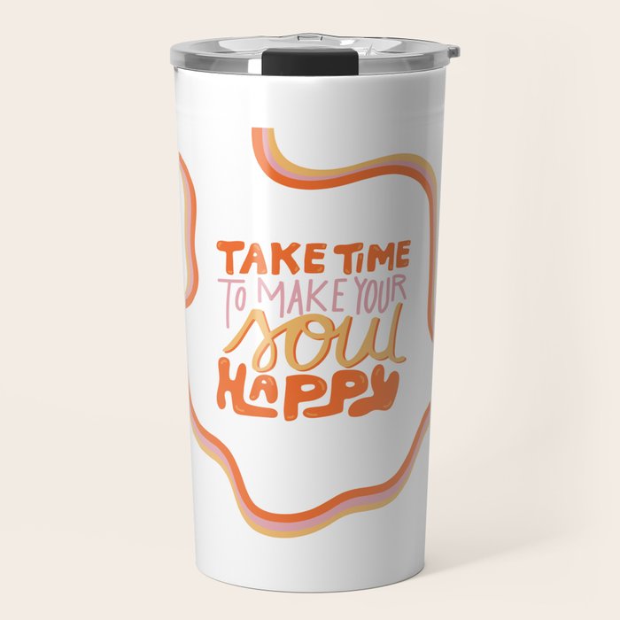 Happy Soul Travel Mug Gallery Image 1