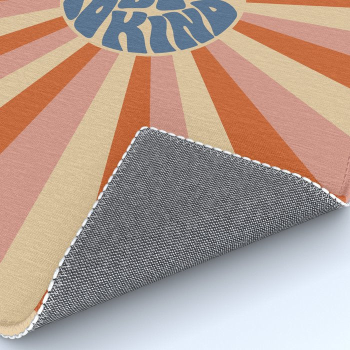 Cool to be Kind - Pink, Red and Blue  Rug Gallery Image 4