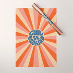 Cool to be Kind - Pink, Red and Blue  Wrapping Paper Gallery Image 1