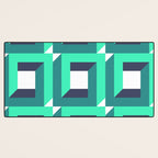 Modern Geometric 74B Desk Mat Gallery Image 3