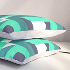 Modern Geometric 74B Pillow Sham Gallery Image 3
