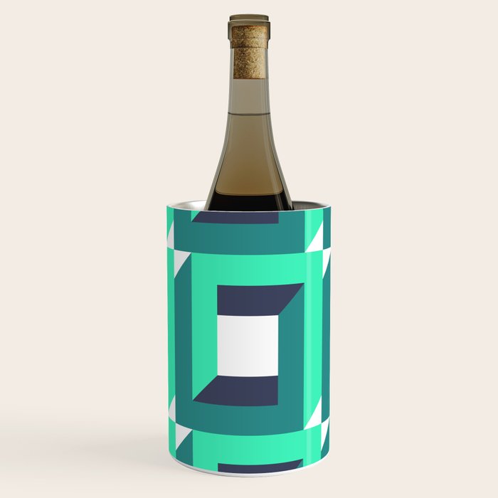Modern Geometric 74B Wine Chiller Gallery Image 1
