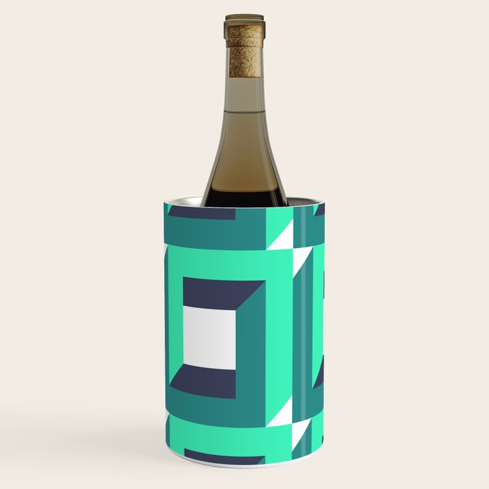 Modern Geometric 74B Wine Chiller Gallery Image 2