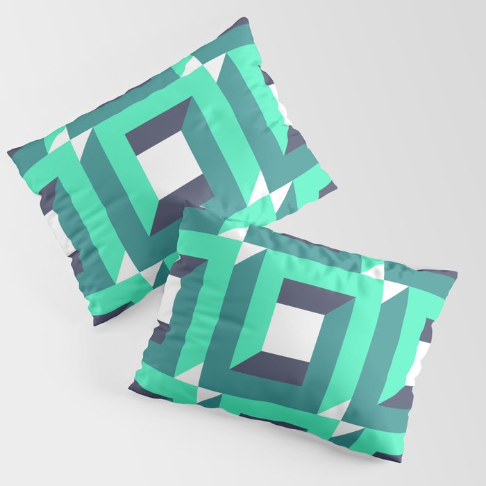 Modern Geometric 74B Pillow Sham Gallery Image 3