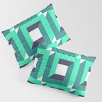 Modern Geometric 74B Pillow Sham Gallery Image 3