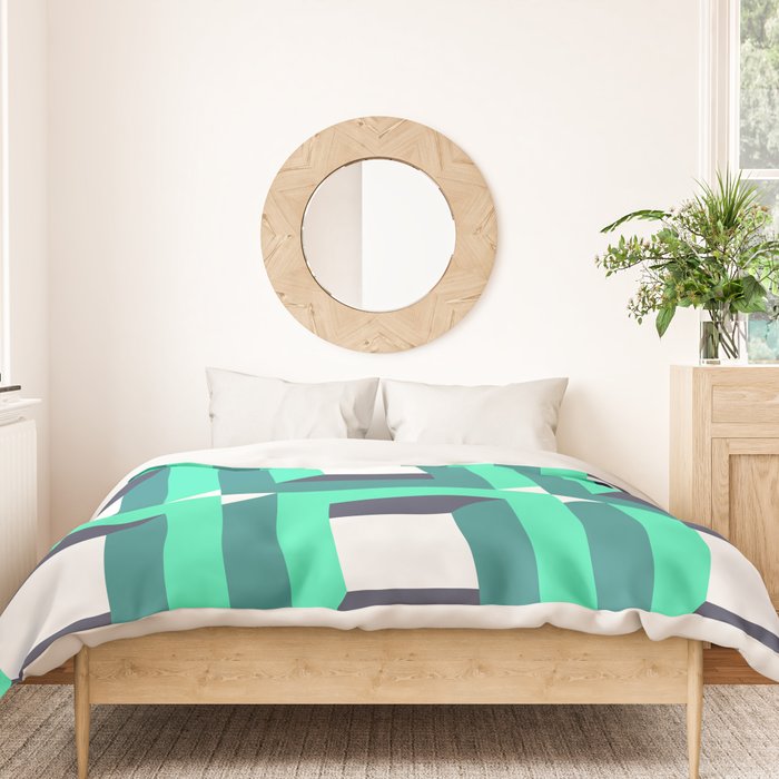 Modern Geometric 74B Duvet Cover Gallery Image 3