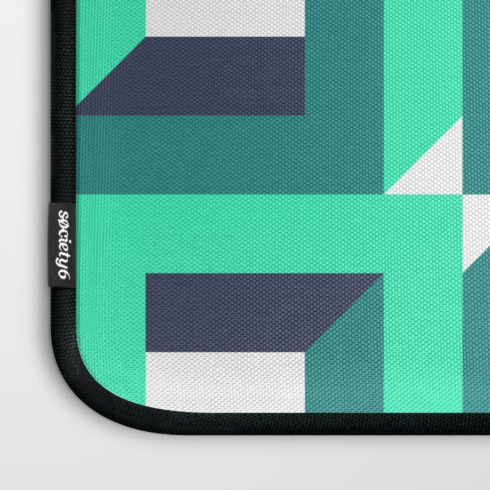 Modern Geometric 74B Laptop Sleeve Gallery Image 3