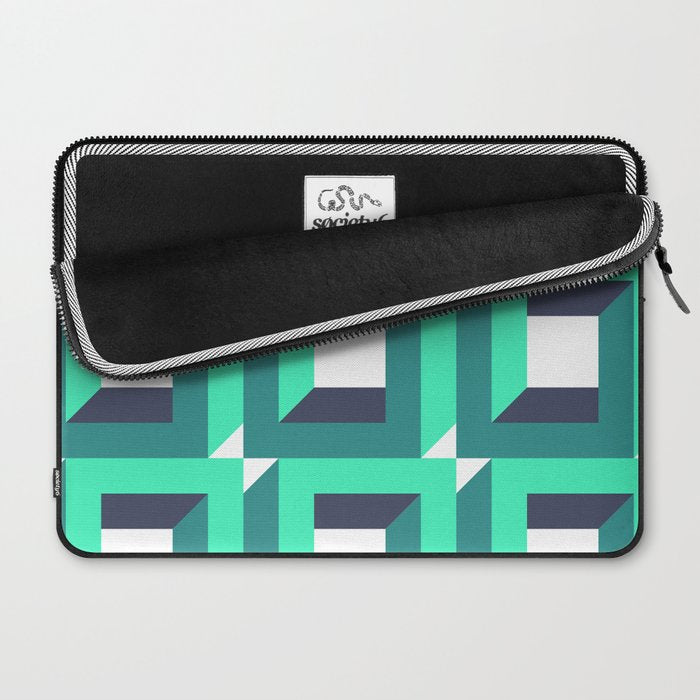 Modern Geometric 74B Laptop Sleeve Gallery Image 2