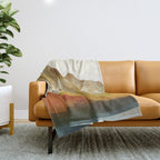 Morning by the mountain stream Throw Blanket Gallery Image 1