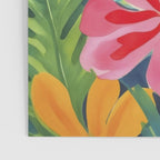 Exotic Garden Escape Multicolor Modern Botanical Art Poster Gallery Image 3