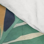 Exotic Garden Escape Multicolor Modern Botanical Art Comforter Gallery Image 4