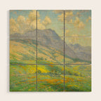 Granville Redmond Hazy Day in Antelope Valley, 1932 Oil Painting Vintage American Art Wood Wall Art Gallery Image 1