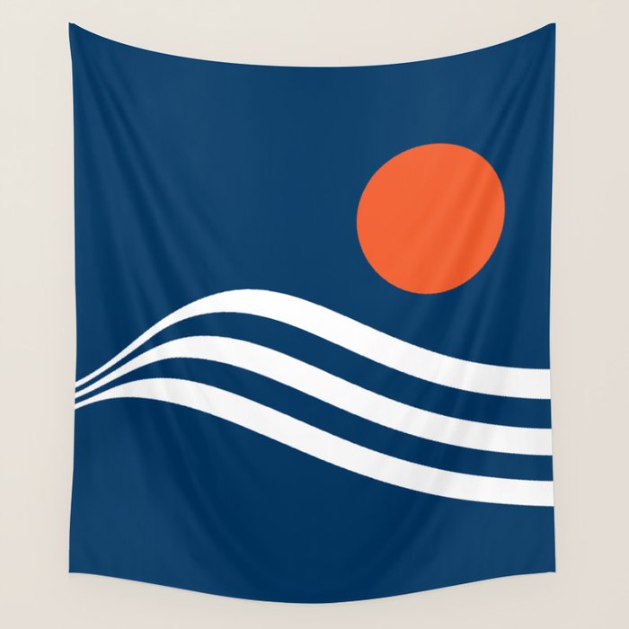 Swell - Marina Wall Tapestry Gallery Image 1