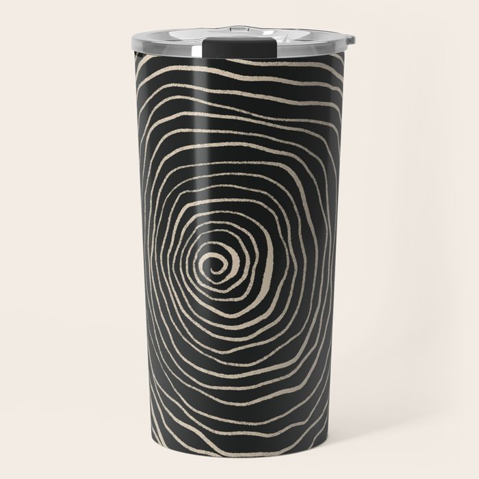 Strokes 07: Nero Black Edition  Travel Mug Gallery Image 1