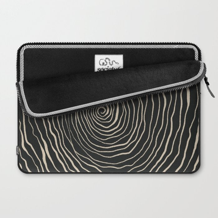 Strokes 07: Nero Black Edition  Laptop Sleeve Gallery Image 2