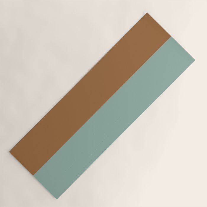 Color Block Abstract X Yoga Mat Gallery Image 1