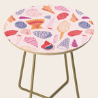 Tropical Seashells Side Table Gallery Image 2
