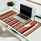 Salé  Antique Morocco North African Flatweave Rug Print Desk Mat Gallery Image 2
