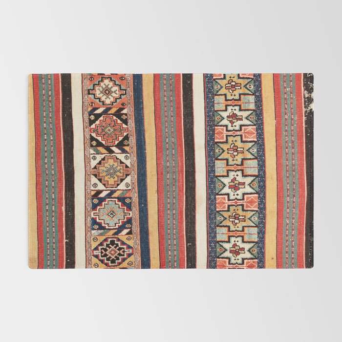 Salé  Antique Morocco North African Flatweave Rug Print Rug Gallery Image 2