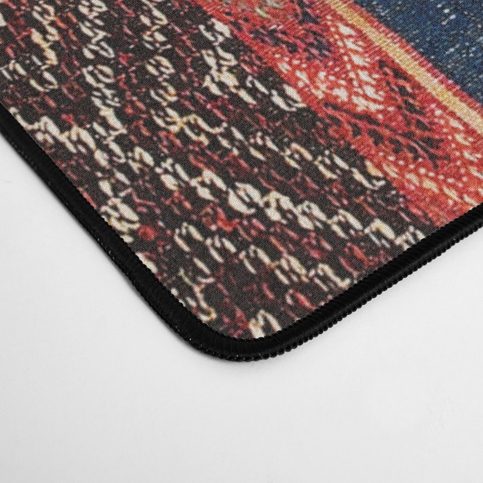 Salé  Antique Morocco North African Flatweave Rug Print Desk Mat Gallery Image 4