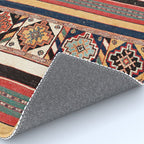 Salé  Antique Morocco North African Flatweave Rug Print Rug Gallery Image 4