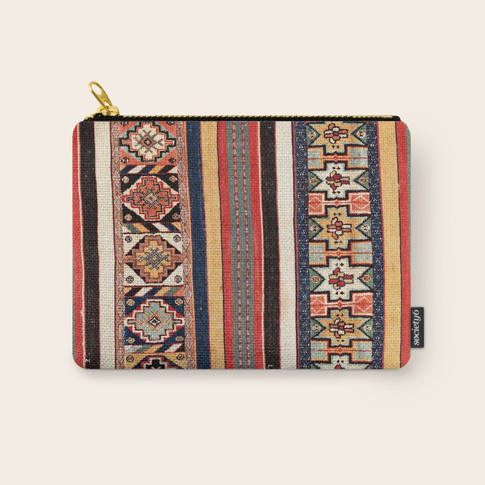 Salé  Antique Morocco North African Flatweave Rug Print Carry All Pouch Gallery Image 1