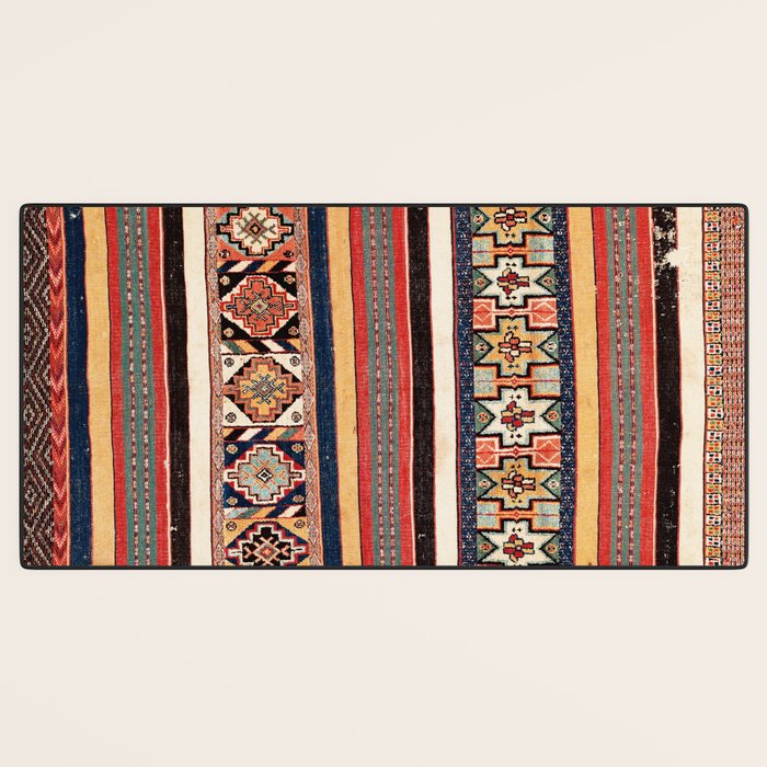Salé  Antique Morocco North African Flatweave Rug Print Desk Mat Gallery Image 3
