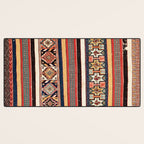 Salé  Antique Morocco North African Flatweave Rug Print Desk Mat Gallery Image 3