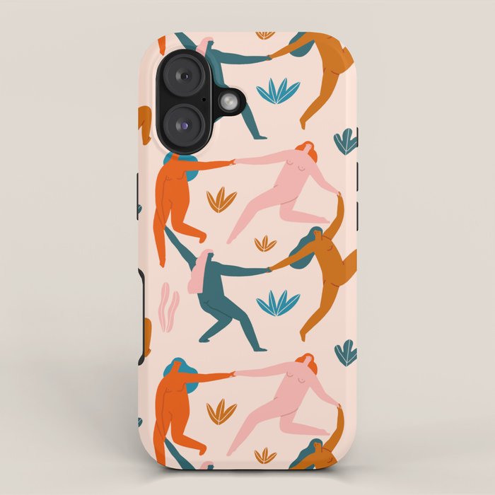 Nymphs pattern iPhone Case Gallery Image 1