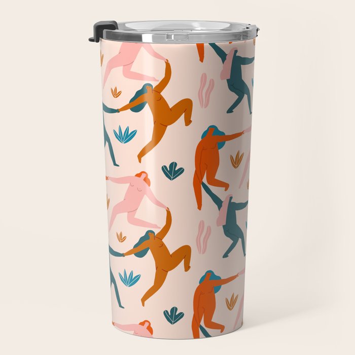 Nymphs pattern Travel Mug Gallery Image 3