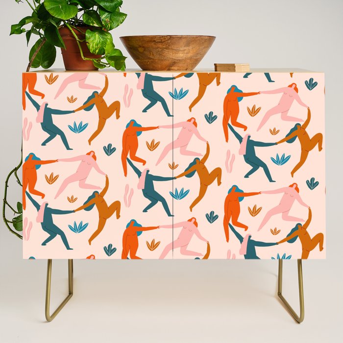 Nymphs pattern Credenza Gallery Image 1