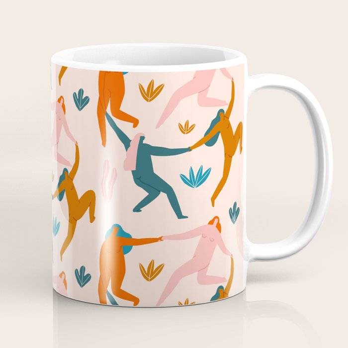 Nymphs pattern Coffee Mug Gallery Image 1