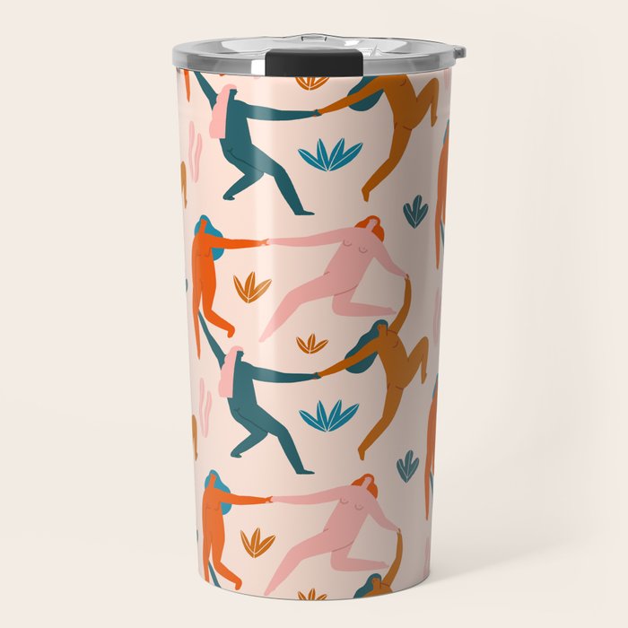 Nymphs pattern Travel Mug Gallery Image 1