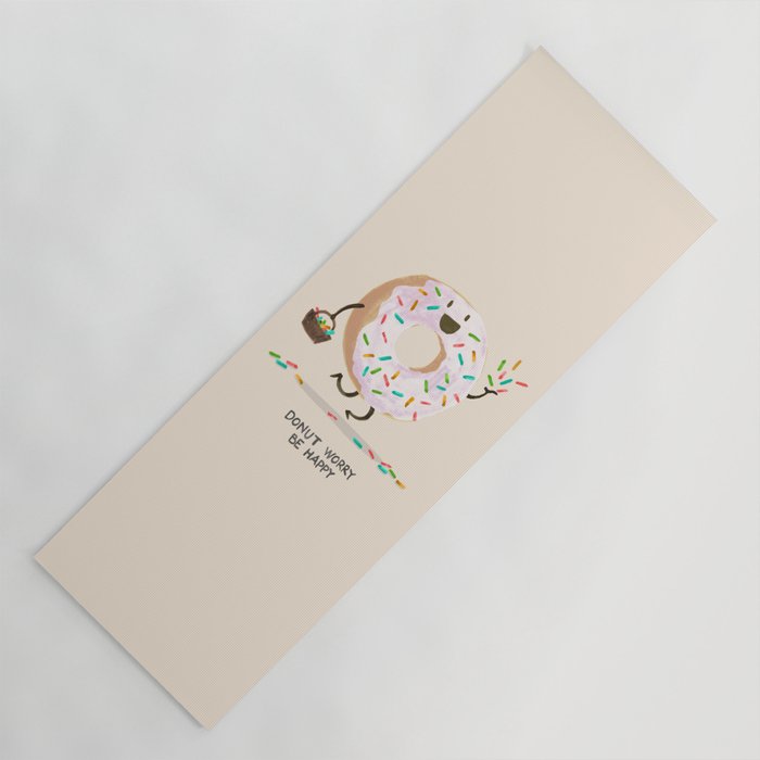 Be Happy Yoga Mat Gallery Image 1